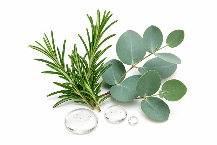 Rosemary + eucalyptus